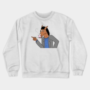 Smoke bojack Crewneck Sweatshirt